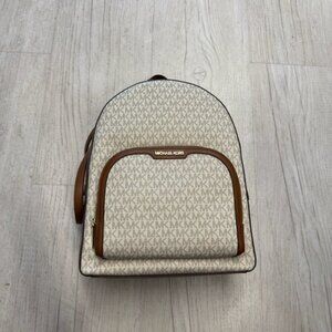 Michael Kors Jaycee Largo Logo Backpack